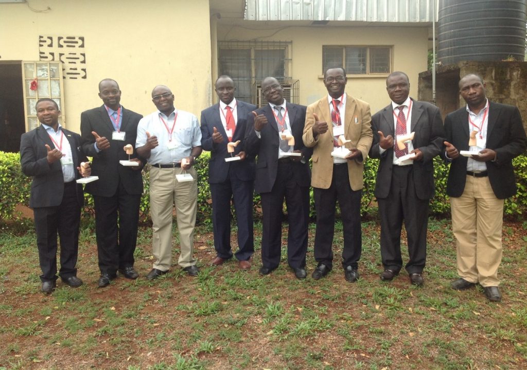 Nigeria Clubfoot Program leaders :- Dr Adetiloye AJ, Dr Lasebikan O,Dr Adewole L, Dr Sondgen ZD, Dr Umaru Habila, Dr Adegbehingbe, OO , Dr Orlando U, Dr Esan Oluwadare